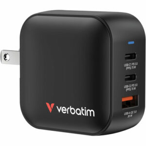 Verbatim Mini GaN Charger 70W 3 Port (32229) 32229_34