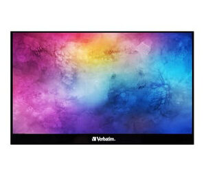 Verbatim Portable Touchscreen Monitor Full HD 1080p 17.3 Metal Housing" 49593
