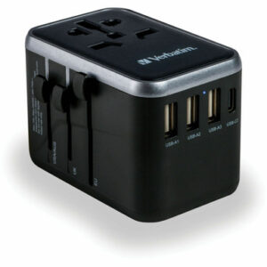 Verbatim UTA-04 Universal Travel Adapter 61W - USB -C 49546_3