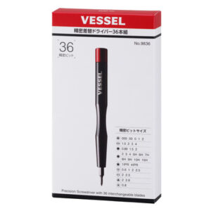 Vessel Tools 9836U Presicion Screwdriver 36 Pc Set